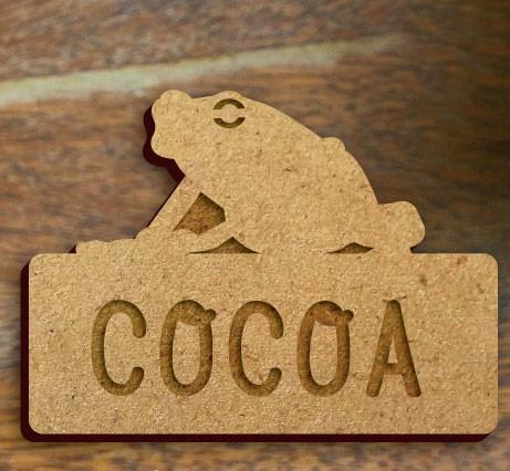 アマガエル_オリジナルペットシルエット木札/木製名札_両生類グッズ_名入れ_PET-TEP_ENT_307_7021枚目の画像