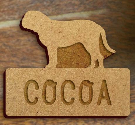 ボルドーマスティフ_オリジナルペットシルエット木札/木製名札_犬グッズ_名入れ_PET-TEP_ENT_137_2431枚目の画像