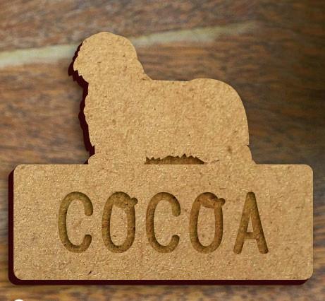 ポリッシュローランドシープドッグ_ペット木札/木製名札_犬グッズ_名入れ_PET-TEP_ENT_135_2421枚目の画像