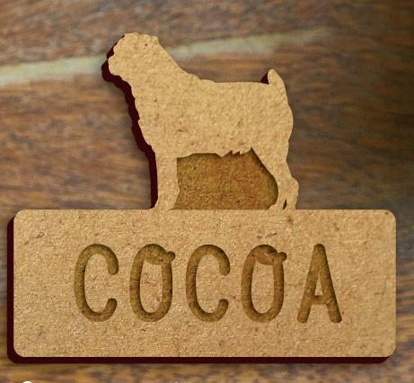 プチブラバンソン_オリジナルペットシルエット木札/木製名札_犬グッズ_名入れ_PET-TEP_ENT_111_2271枚目の画像