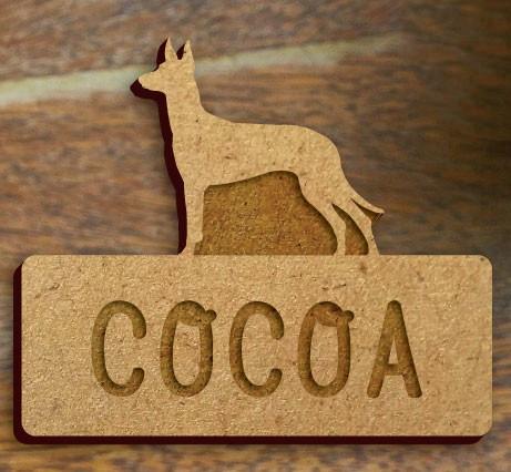 ファラオハウンド_オリジナルペットシルエット木札/木製名札_犬グッズ_名入れ_PET-TEP_ENT_108_2241枚目の画像