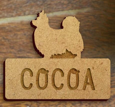 パピヨン_オリジナルペットシルエット木札/木製名札_犬グッズ_名入れ_PET-TEP_ENT_103_1491枚目の画像