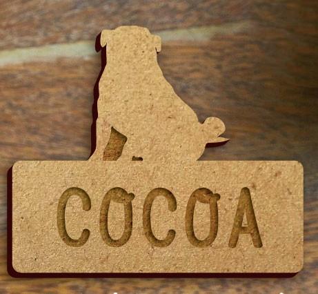 パグおすわり_オリジナルペットシルエット木札/木製名札_犬グッズ_名入れ_PET-TEP_ENT_099_1471枚目の画像