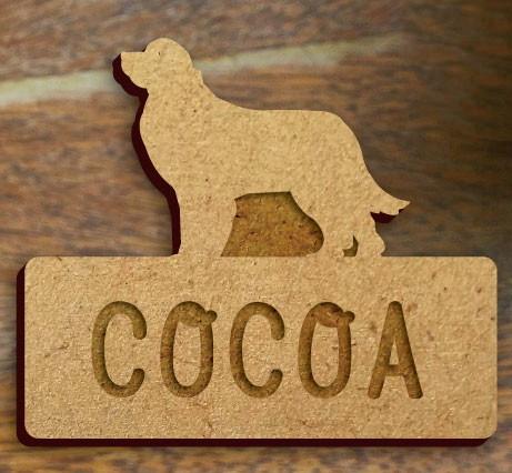 ニューファンドランド_ペットシルエット木札/木製名札_犬グッズ_名入れ_PET-TEP_ENT_092_2161枚目の画像