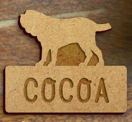 ナポリタンマスティフ_ペットシルエット木札/木製名札_犬グッズ_名入れ_PET-TEP_ENT_089_2141枚目の画像