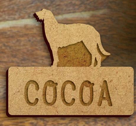 ディアハウンド_オリジナルペットシルエット木札/木製名札_犬グッズ_名入れ_PET-TEP_ENT_081_2111枚目の画像