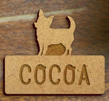 チワワスムース_オリジナルペットシルエット木札/木製名札_犬グッズ_名入れ_PET-TEP_ENT_078_1011枚目の画像