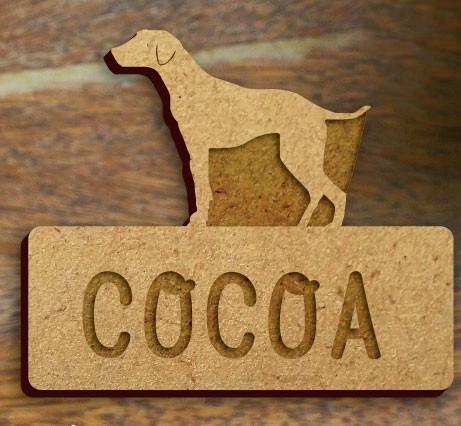 ダルメシアン_オリジナルペットシルエット木札/木製名札_犬グッズ_名入れ_PET-TEP_ENT_069_1371枚目の画像