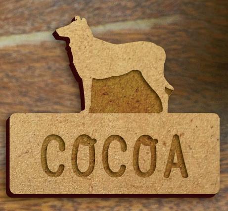 スムースコリー_オリジナルペットシルエット木札/木製名札_犬グッズ_名入れ_PET-TEP_ENT_064_2001枚目の画像