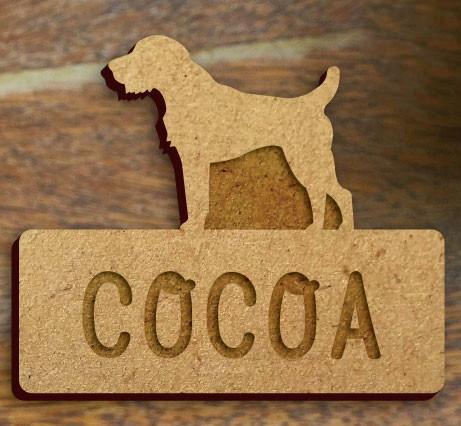 ジャーマンハンティングテリア_ペットシルエット木札/木製名札_犬グッズ_名入れ_PET-TEP_ENT_052_1951枚目の画像