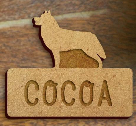 シベリアンハスキー_オリジナルペットシルエット木札/木製名札_犬グッズ_名入れ_PET-TEP_ENT_050_1291枚目の画像