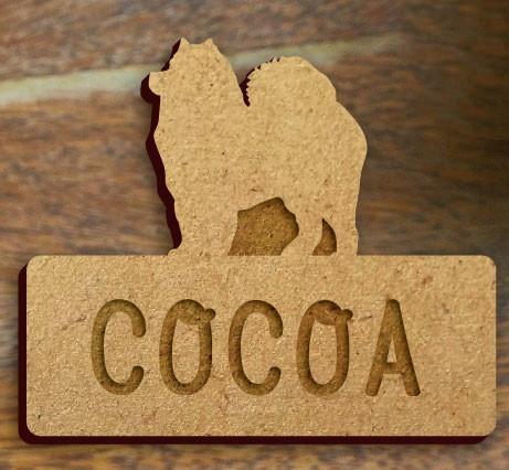 サモエド_オリジナルペットシルエット木札/木製名札_犬グッズ_名入れ_PET-TEP_ENT_041_1261枚目の画像