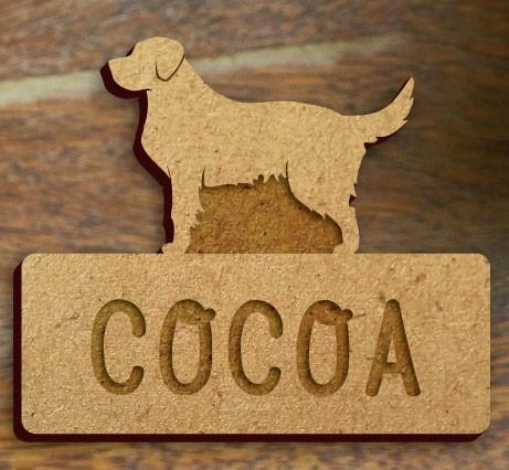 ゴールデンレトリーバー_ペットシルエット木札/木製名札_犬グッズ_名入れ_PET-TEP_ENT_038_1031枚目の画像