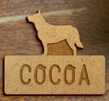 オーストラリアンキャトルドッグ_ペット木札/木製名札_犬グッズ_名入れ_PET-TEP_ENT_021_1801枚目の画像