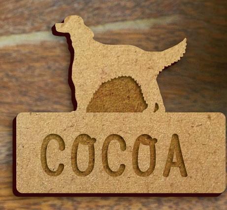 アイリッシュセッター_ペットシルエット木札/木製名札_犬グッズ_名入れ_PET-TEP_ENT_004_1121枚目の画像