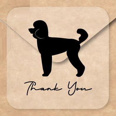 ミディアムプードル_ペットシルエットお名前シール_犬グッズ_名入れ_PET-TEP_ENT_143_2611枚目の画像