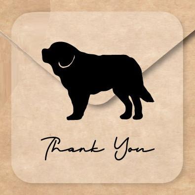 セントバーナード_オリジナルペットシルエットお名前シール_犬グッズ_名入れ_PET-TEP_ENT_066_1361枚目の画像