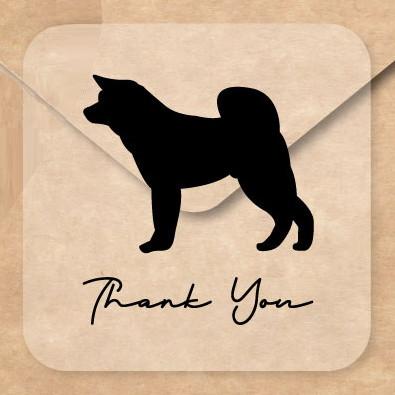 秋田犬_オリジナルペットシルエットお名前シール_犬グッズ_名入れ_PET-TEP_ENT_005_1131枚目の画像