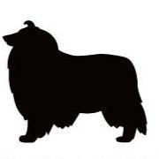 ラフコリー_オリジナルペットシルエットカートプレート_犬グッズ_名入れ_PET-TEP_ENT_155_250 | 2枚目