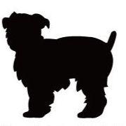 ベルジアングリフォン_ペットシルエットカートプレート_犬グッズ_名入れ_PET-TEP_ENT_123_235 | 2枚目