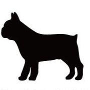 フレンチブルドッグ_ペットシルエットカートプレート_犬グッズ_名入れ_PET-TEP_ENT_120_104 | 2枚目