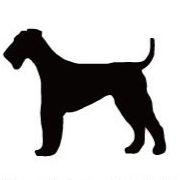 エアデールテリア_オリジナルペットシルエットカートプレート_犬グッズ_名入れ_PET-TEP_ENT_020_120 | 2枚目