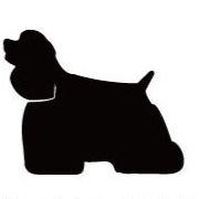 アメリカンコッカースパニエル_ペットシルエットカートプレート_犬_名入れ_PET-TEP_ENT_009_115 | 2枚目